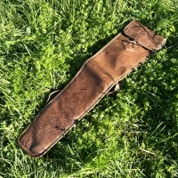 Flötentasche | Yakleder | 68 cm