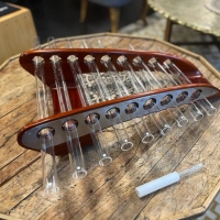 Kristallglas Veena | Kristallharfe mit 9 Tönen in 432 Hz