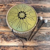 Octave Steel Tongue Drum | Medium | C Major in 432 Hz