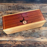 Schlitztommel | WoodPack | "Red Earth" | C Minor | 10 Tonfelder | Spieltrommel