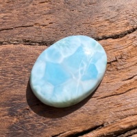 Chakra Stein Scheibe | Larimar