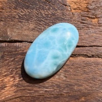 Chakra Stein Scheibe | Larimar