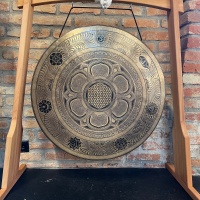 Tempel Gong | Mandala | 80 cm