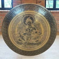 Tempel Gong | Grüne Tara | ø 90 cm