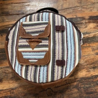 Trommeltaschen Nepal | ø 38-40 cm | Schulterriemen