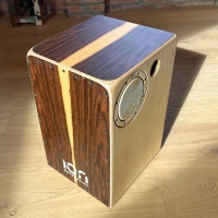 Cajon – Duo Louro | ION Percussion | fliessende Holzzeichnung
