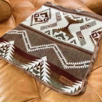 Alpaka Wolldecke | Baby Brown