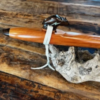 Gebetsflöte in B-Moll | Red Heart Holz | von Miguel Medina