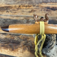 Gebetsflöte in E-Moll | Otter Windblock | Perlholz | Miguel Medina