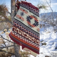 Alpaka Wolldecke  | Wildfire | 2 Grössen