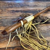 Gebetsflöte in G-Moll | Puma-Windblock | Shedua Holz | Miguel Medina