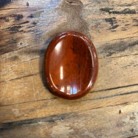 Sorgen Stein • Daumen Stein | Roter Jaspis