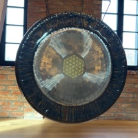 Oetken Flower of Life Gong 32" (81 cm) | Handgefertigte Klangkunst