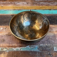 Klangschale mit Yin Yang Baum  | ø 30 cm | Ton ~ E2 | Sonnenton (256 Hz)