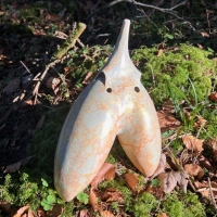 Stonewhistle Innato – Handgefertigte Flöte aus Erde, Feuer und Klang