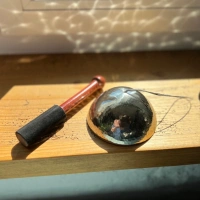 Klangglocken Luna aus Nickel Silber | Klang aus Stille und weiblicher Resonanz