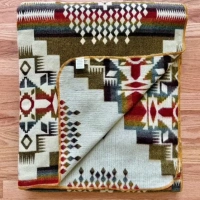 Alpaka Wolldecke | Wendedesign | Large