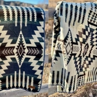 Alpaka Wolldecke | Wendedesign | Large