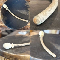 Trommelstock | Lederklöppel