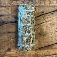 Räucherbündel Beifuss, Salbei & Johanniskraut  10 cm