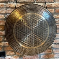 Tempel Gong | Tibetisches OM | ø 70 cm
