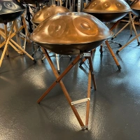 Handpan Ständer | klappbar & höhenverstellbar | Hartholz