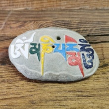 Mani Stein - Räucherstäbchenhalter - ca. 10 cm lang