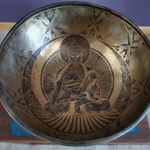 Klangschale - Shakyamuni Buddha ø 29 cm