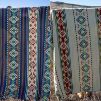 Alpaka Wolldecke | Wendedesign | Large