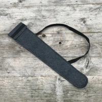 Flötentasche aus robustem Filzstoff