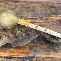 Schamanische Rohhautrassel 35 cm